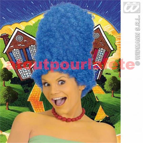 perruque de marge simpson