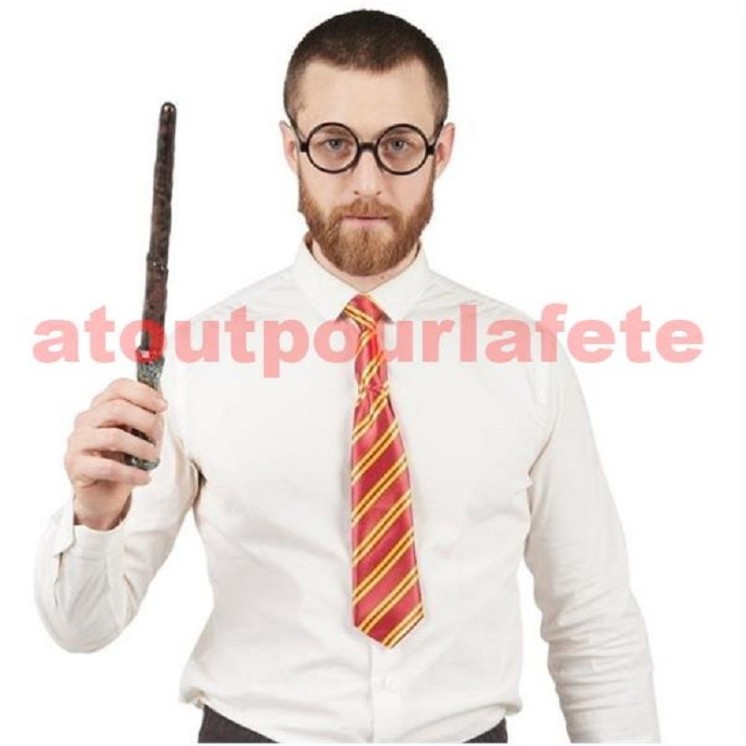 Set de magicien, Harry Potter, 3 pièce (écharpe- lunette- baguette)