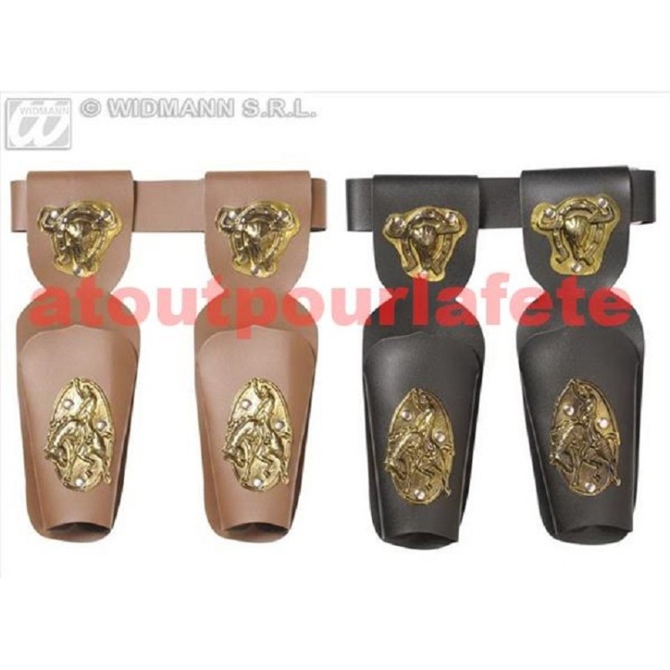 1 Holster double avec ceinture pour deguisement de cow boy