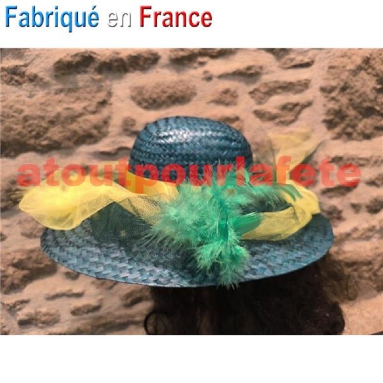 Chapeau Sainte Catherine "Lola" (paille)