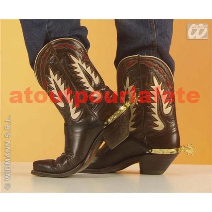 Eperon pour deguisement de cow-boy  (la paire)