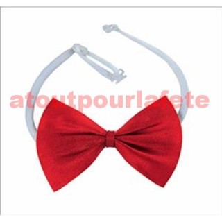 Noeud papillon en satin rouge, Dandy, Donald, Saw
