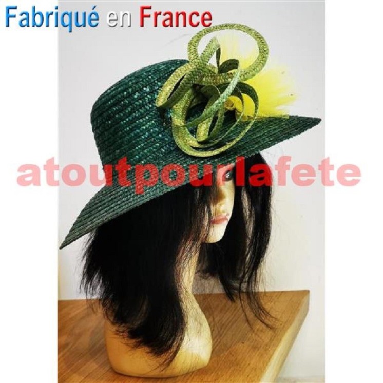 Chapeau Catherinette Sainte Catherine (st) "Irina"(paille)