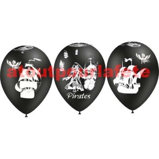 8 ballons "Pirate" ballons Pirate, theme pirate, deco pirate, decoration pirate