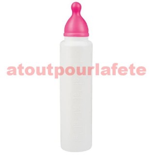Biberon géant de bébé (rose ou bleu) (la pièce)