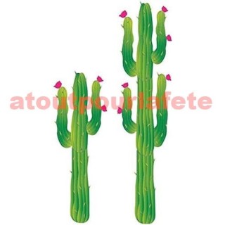 Cactus Imprimés articulés (set de 2 pièces 1,80cm /120cm) (DF)