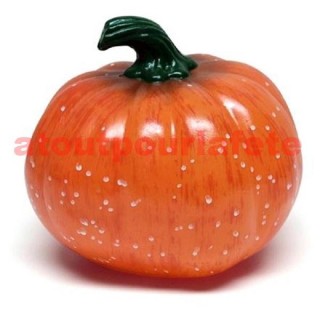 Décoration d'halloween: Citrouille 15cms