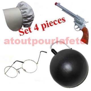 Set de Déguisement Ma Dalton 4 Pièces