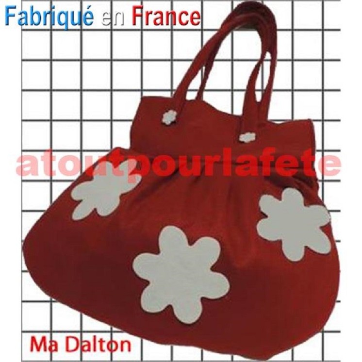 Sac à mains Ma Dalton rouge