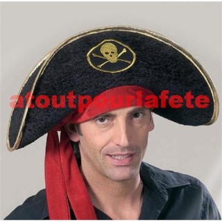 Chapeau Pirate adulte pour deguisement