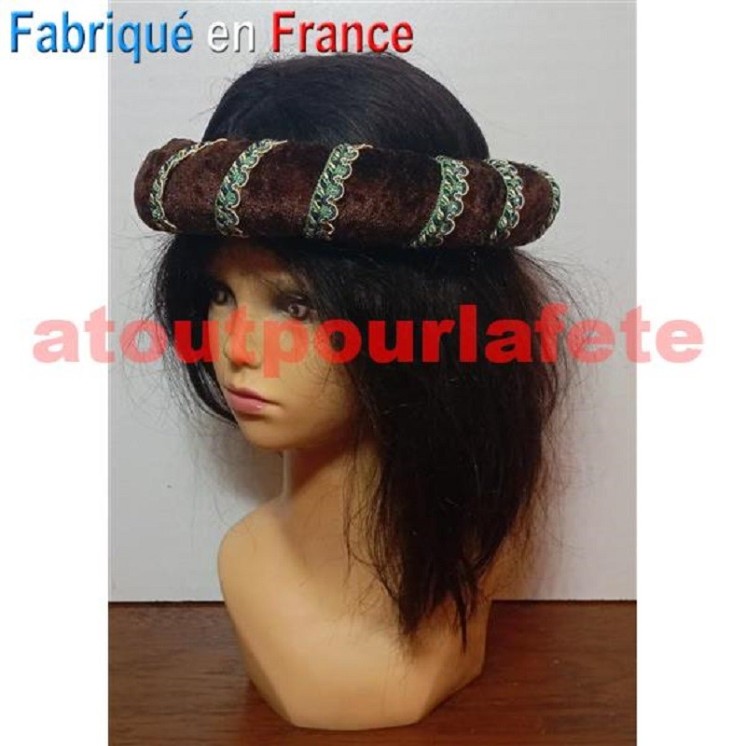 Coiffe médiévale, coiffe Moyen Age, Tambourin médiéval