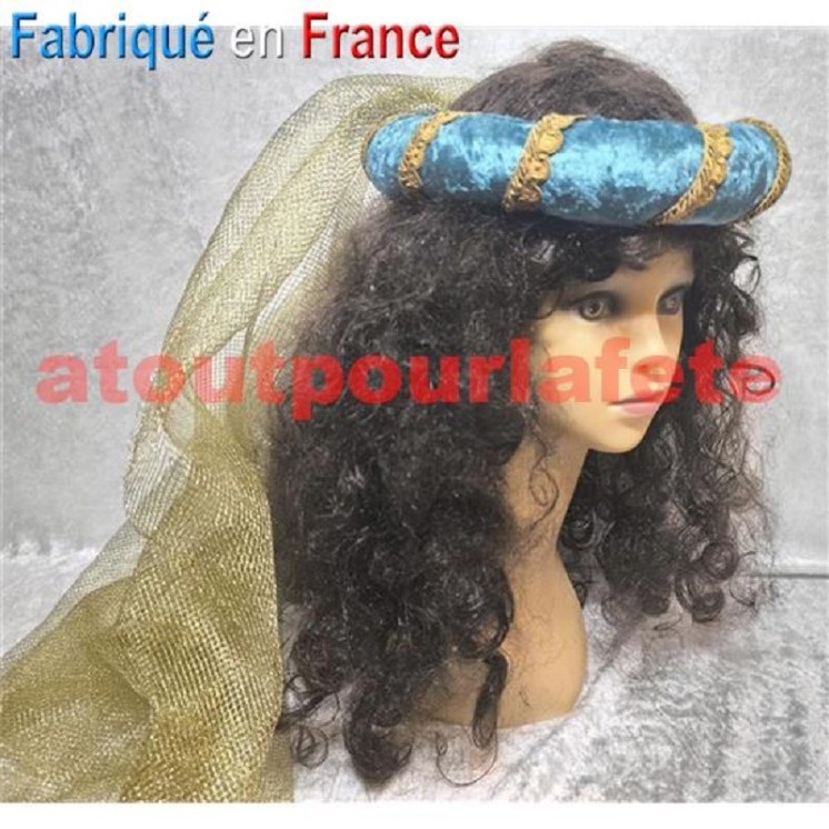 Coiffe médiévale, Moyen Age, Tambourin (coiffe Moyen-age)