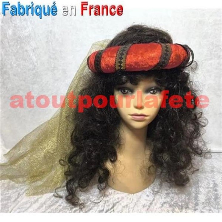 Coiffe médiévale, Moyen Age, Tambourin (coiffe Moyen-age)