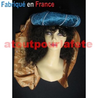Coiffe médiévale, coiffe Moyen Age, Tambourin