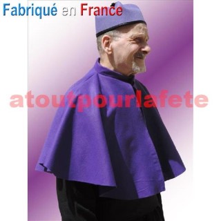 Set d'Ecclésiastique, Cape + Chapeau, Prélat, Pape, Cardinal, Monseigneur