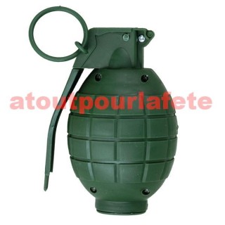 Grenade verte sonore (factice)