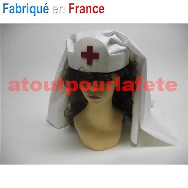 Chapeau - Coiffe Religieuse Infirmière