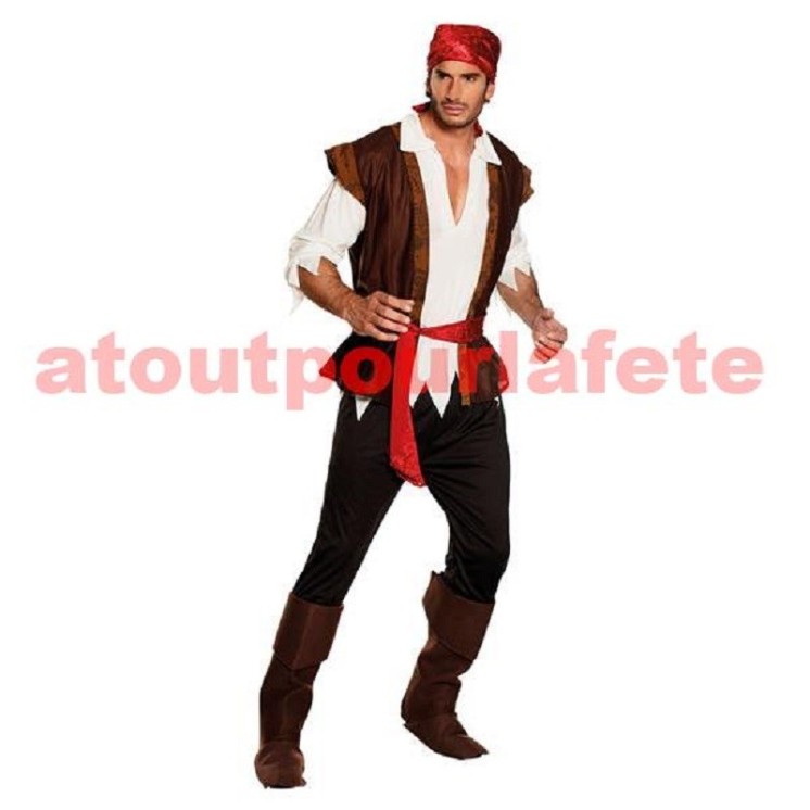 Déguisement de Pirate, Jack Sparrow, Pirate des Caraïbes
