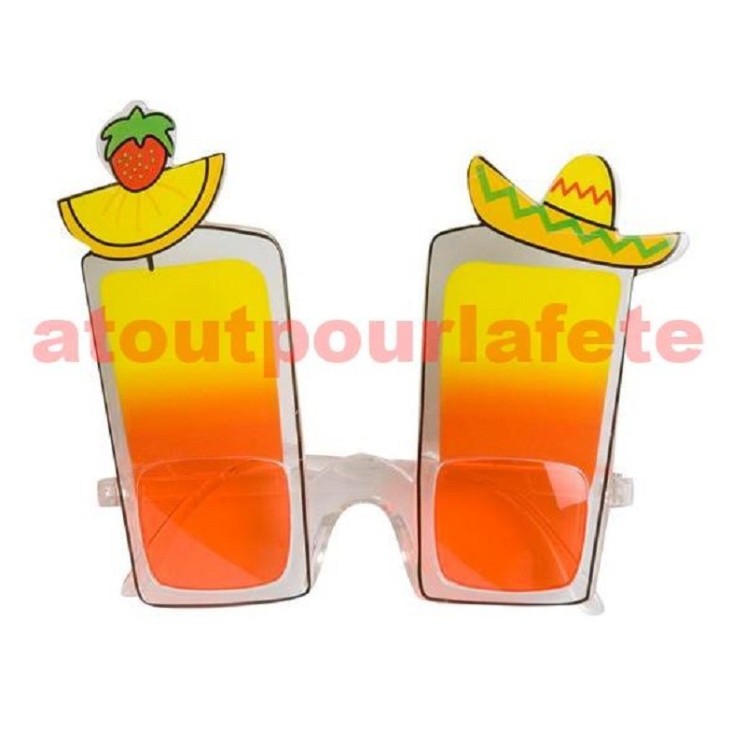 Lunettes fantaisie, long Island, Tropic, Tropical, Hawai, Caraibes, Iles