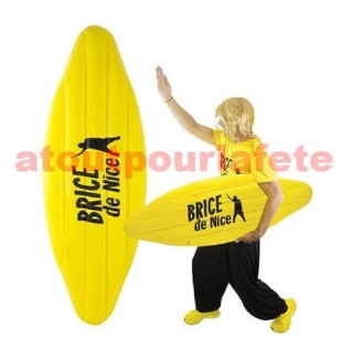 Planche de surf gonflable "Brice de Nice" Licence accessoire deguisement