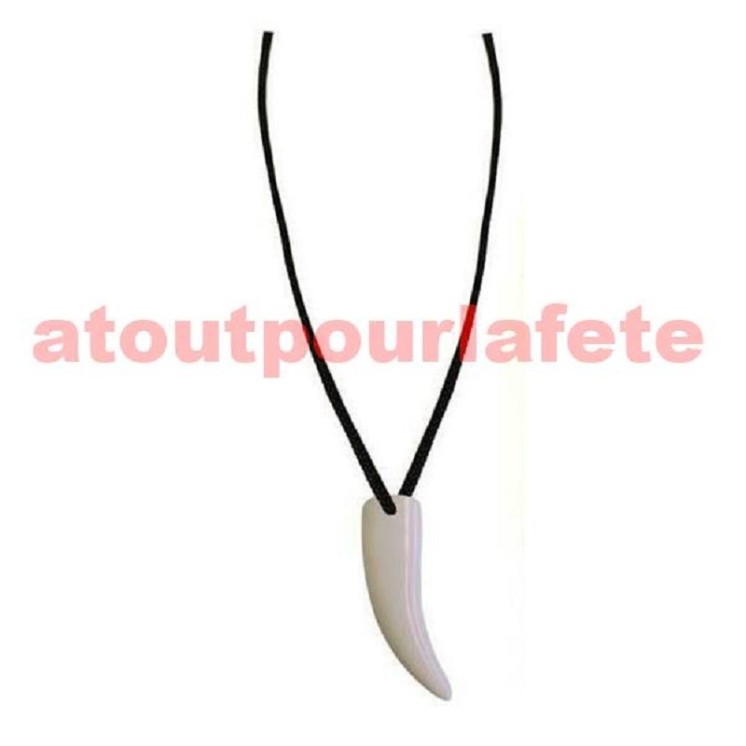 Collier dent de requin "Brice de Nice" Licence, deguisement