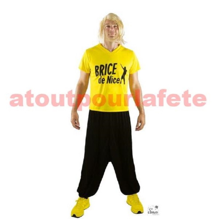 Déguisement adulte "Brice de Nice" Licence