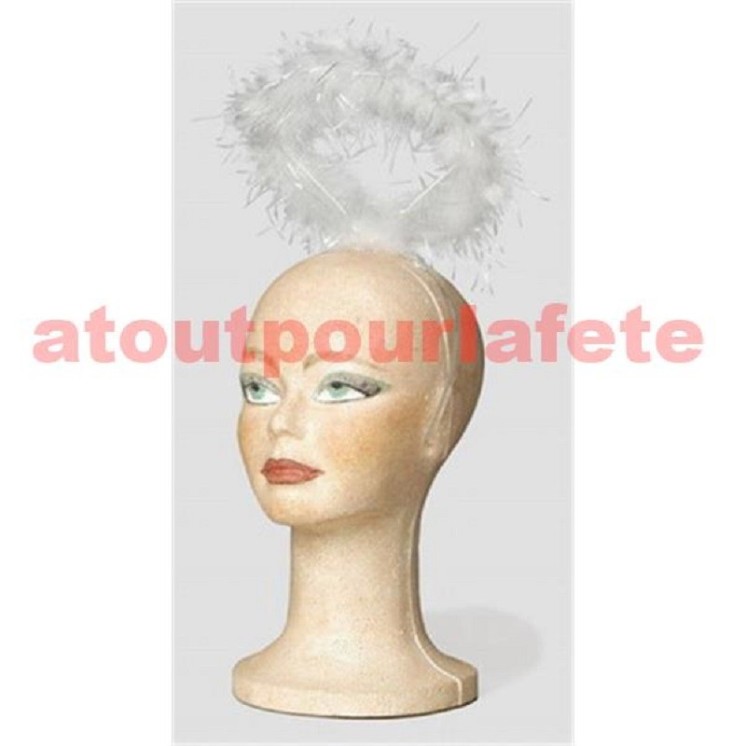 Serre tete Auréole blanche d'ange, Halo d'ange