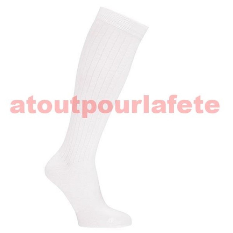 Chaussettes pour deguisement d'Ecossais, Toréador, Rabbi Jacob, Marquis