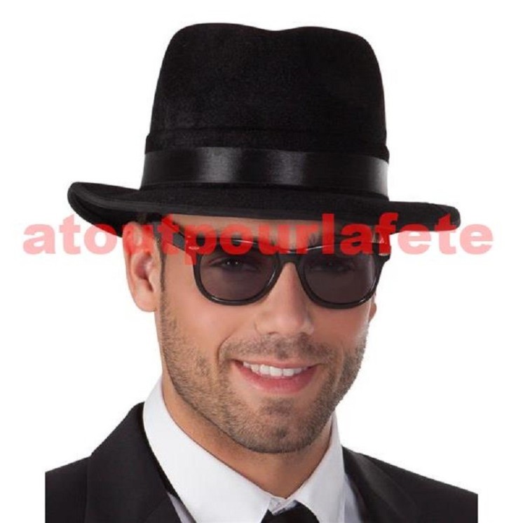 Lunettes de Blues Brothers (la paire)