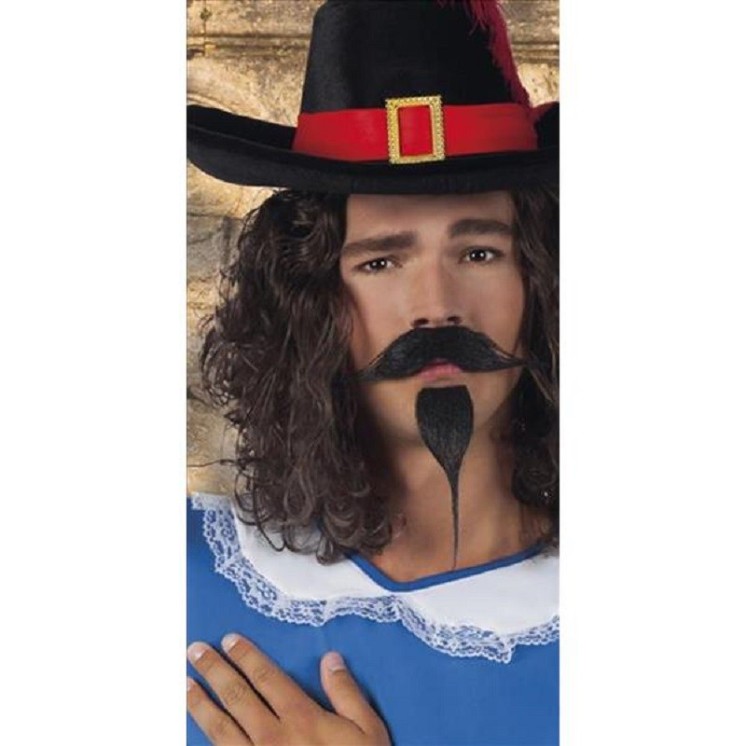 Moustache et Barbiche de Mousquetaire