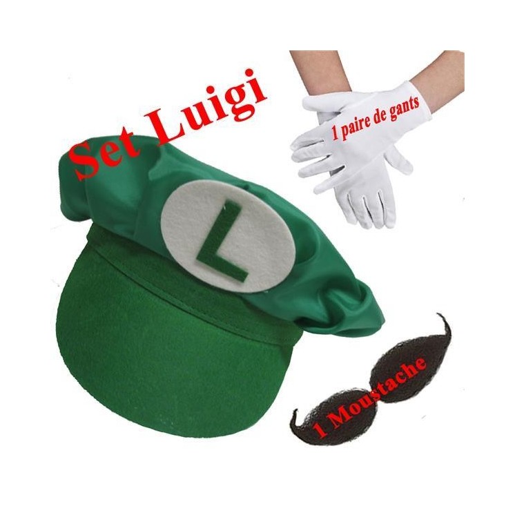 Set de Déguisement Luigi 3 pièces