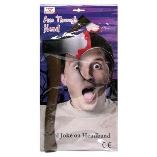 Hache trans cranienne pour grimage halloween