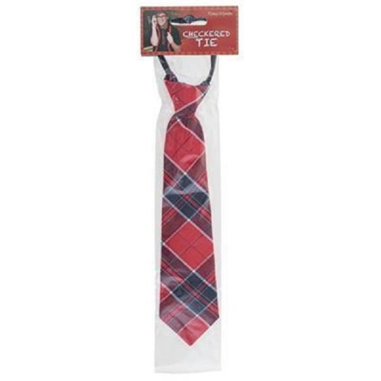 Cravate ecossaise (2 coloris au choix)
