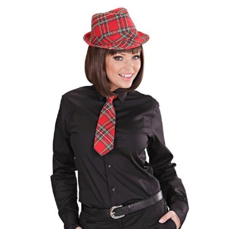 Cravate ecossaise (2 coloris au choix)