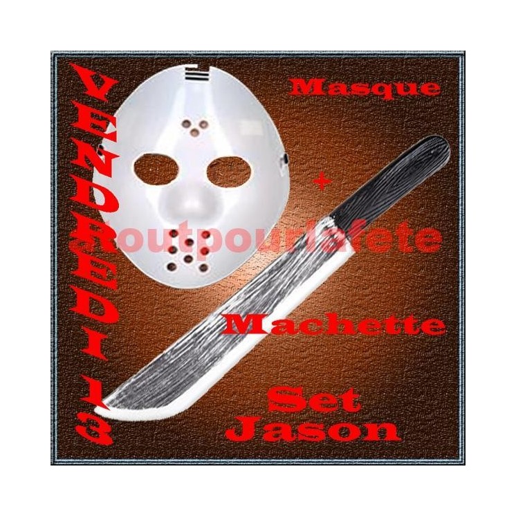 Set Jason Masque + Machette