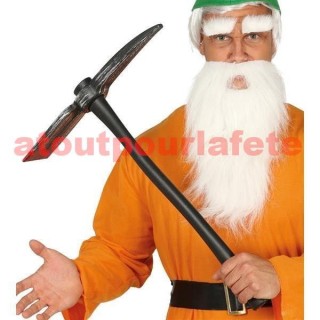 Pioche de mineur, nain, schtroumpf