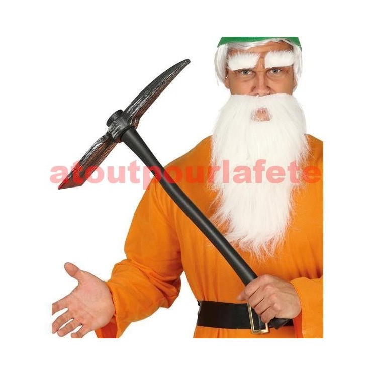 Pioche de mineur, nain, schtroumpf