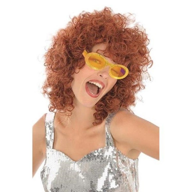 Lunettes à Paillettes pour deguisement disco (6 coloris au choix)