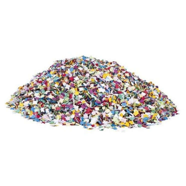 Confettis multicolores (sachet de 400grs)