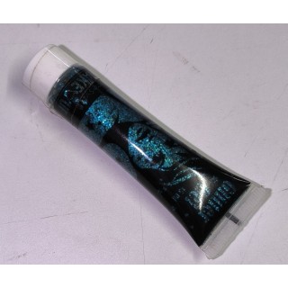 Gel Paillettes Visage et Corps vert emeraude (tube de 15ml)