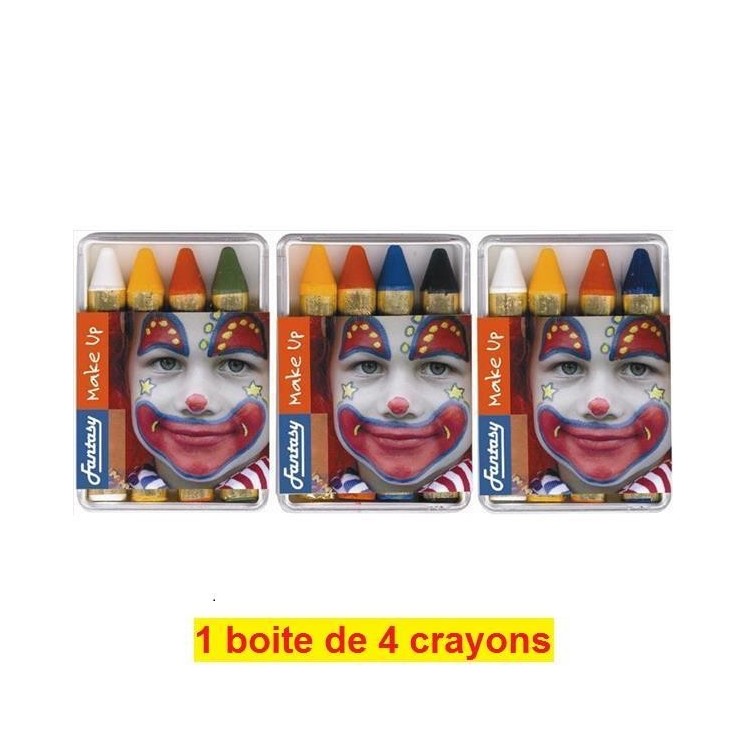 CRAYONS GRAS POUR MAQUILLAGE DE CARNAVAL