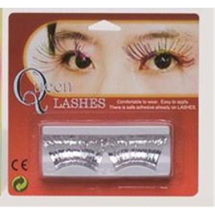 Faux Cils Jumbo argent (la paire)
