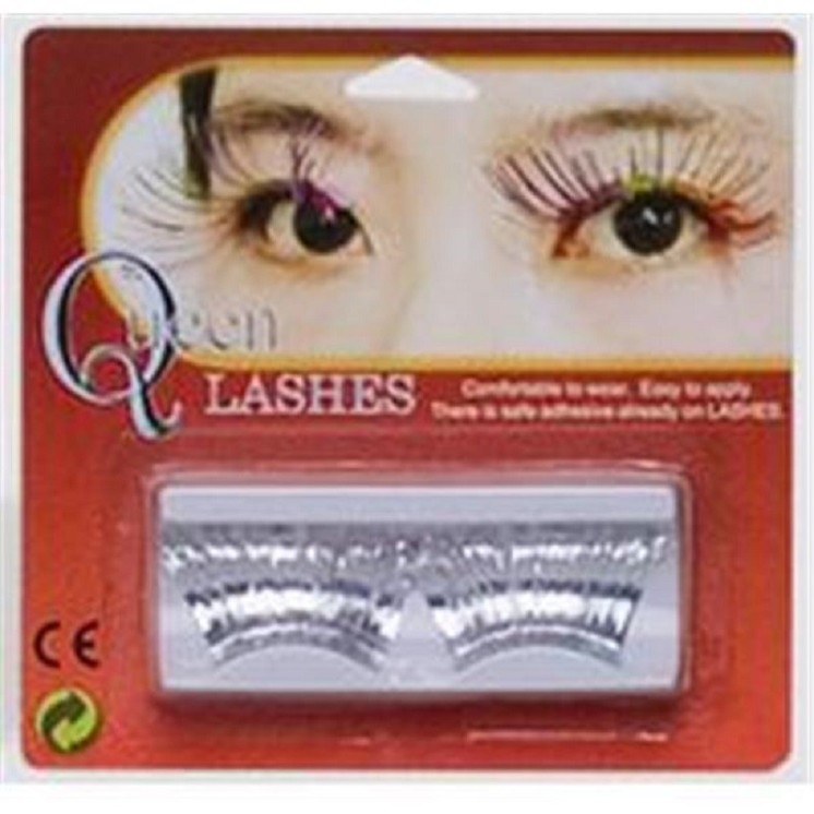 Faux Cils Jumbo argent (la paire)