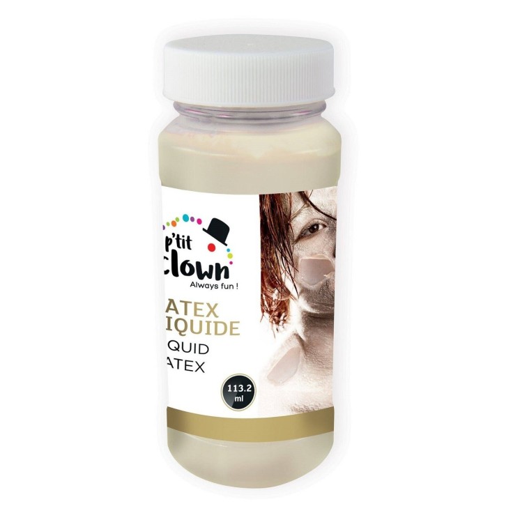 Latex liquide pour maquillage (flacon) 113,2ml - grand volume