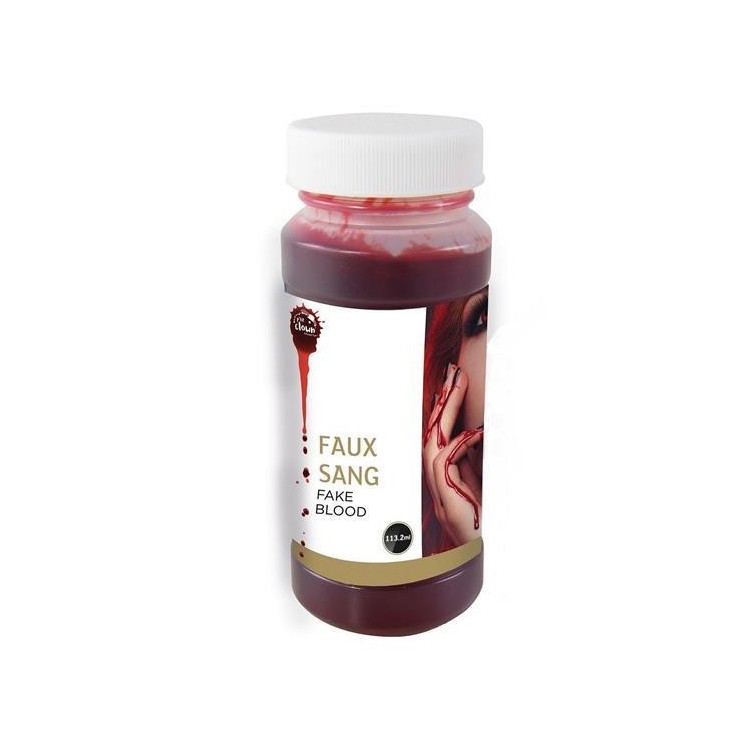 Sang Gel (bidon de 113ml) pour maquillage halloween, Horreur, Gore, Vampire