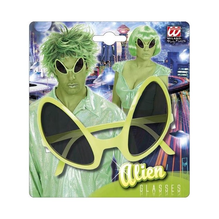 Lunettes Verte d' Alien, Extra terrestre, Martien
