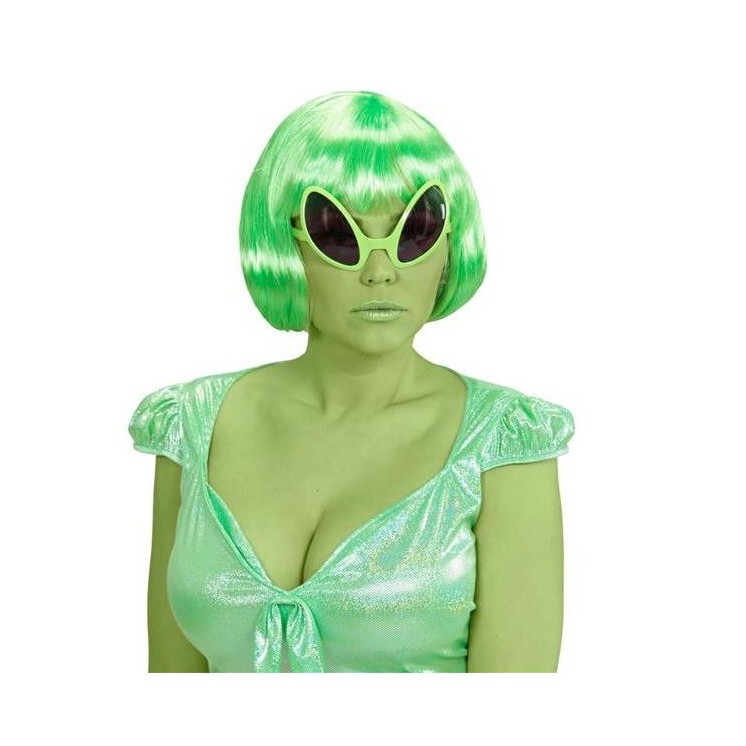 Lunettes Verte d' Alien, Extra terrestre, Martien