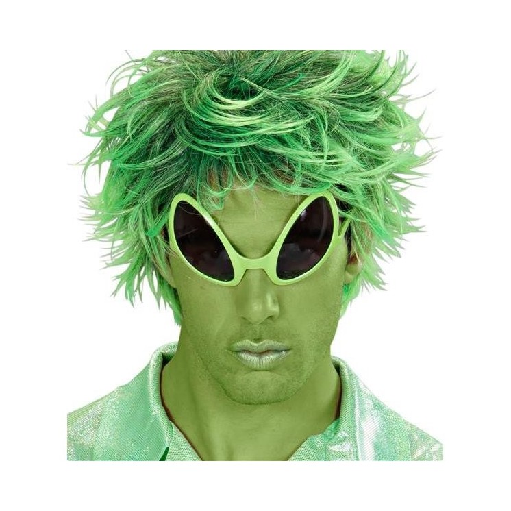 Lunettes Verte d' Alien, Extra terrestre, Martien