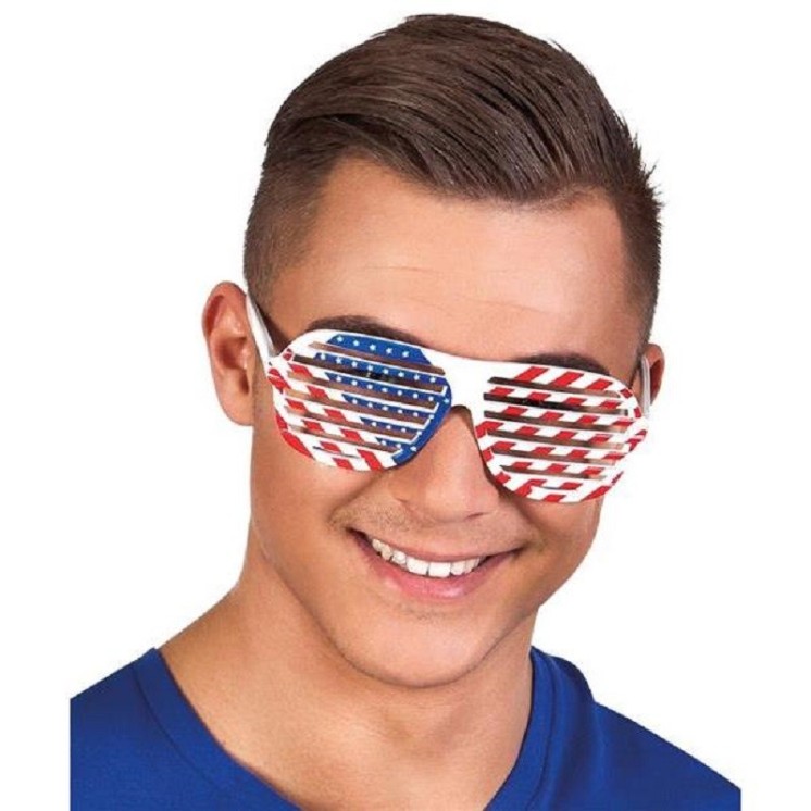 Lunette Usa - Etas Unis d'Amerique, Drapeau Américain
