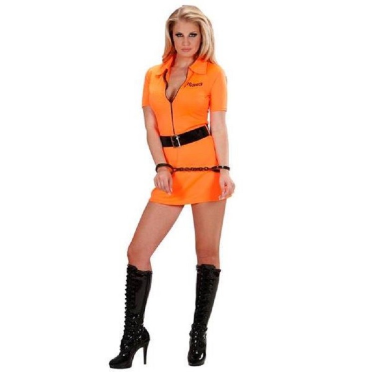 Déguisement de Prisonnière Guantanamo, Usa (taille M)